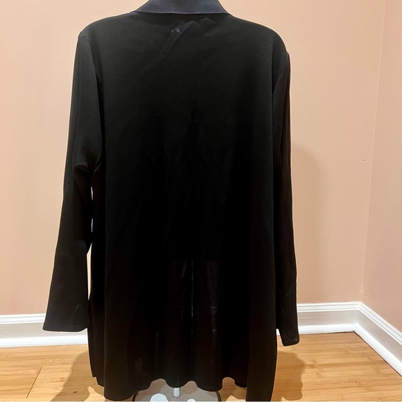 💖 3 for $20 ✅ Exclusively Misook Women's Collared Open Cardigan Sweater - Picture 5 of 8